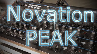 Novation Peak custom Patches no talking [upl. by Kaehpos]