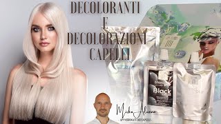 Decoloranti e Decolorazione Capelli Vediamo cosa ce da sapere 🤗 [upl. by Akirdnas]