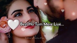 Romantic shayari Status😘💞 Love Status 💓 Urdu Poetry status [upl. by Greenwell]