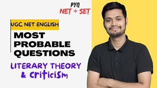 Literary Theory amp Criticism Previous Year Question UGC NET English  Most Probable Questions [upl. by Lerat320]