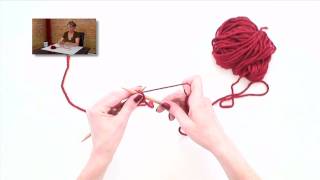 Knitting Help  Purl Stitch [upl. by Pilar]