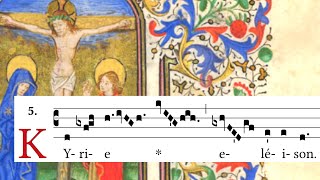 Kyrie VIII  Kyriale  Latin Gregorian Chant [upl. by Whitten]