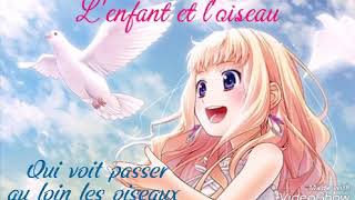 Nightcore  Loiseau et lenfant  lyrics [upl. by Aihcsrop]