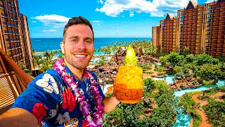 My First Time Visiting Disneys Aulani In Hawaii  Checking Into A OCEAN View 1 Bedroom Villa 2022 [upl. by Keating]