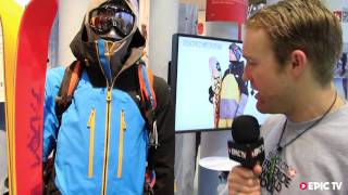 Outerwear Preview 2014 The North Face Free Thinker Jacket by Sam Smoothy at ISPO 2013 [upl. by Htiaf]