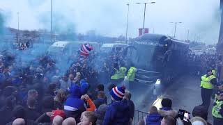 Old Firm Game buildup Ibrox Stadium 30DEC23 [upl. by Ellasal968]