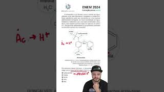 Questão de química que caiu no Enem 2024 🧪👀 shorts [upl. by Atikir]