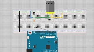 2 Jak podłączyć silnik do Arduino za pomocą tranzystora [upl. by Cooke]