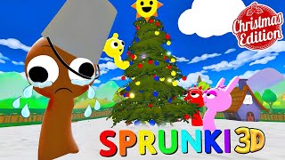 LOS SPRUNKIS SE PREPARAN PARA LA NAVIDAD SPRUNKI 3D [upl. by Analem]