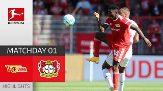 Union Berlin  Bayer 04 Leverkusen 11  Highlights  Matchday 1 – Bundesliga 202122 [upl. by Tekla654]