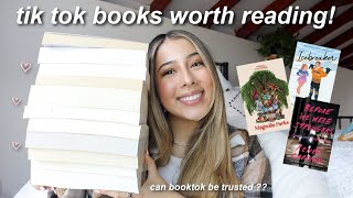 POPULAR TIK TOK BOOKS that are actually worth reading📚 [upl. by Oliviero230]