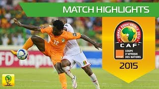 Côte dIvoire  Mali  CAN Orange 2015  24012015 [upl. by Decrem]