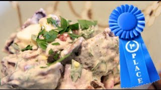 Blue Ribbon Potato Salad  Rule of Yum recipe [upl. by Fay]