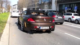 Hamann BMW M6 V10 revs amp wheelspinning HD [upl. by Eojyllib139]