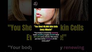 quotYou Shed 40000 Skin Cells Every Minutequot humanbodyfacts unknownfacts science [upl. by Yekcin]