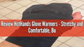 Review HotHands Glove Warmers  Stretchy and Comfortable Built in Pockets for HotHands Hand Warmers [upl. by Harrad584]