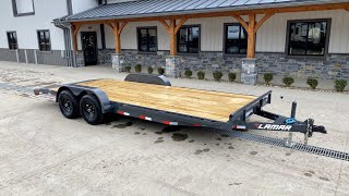 2021 Lamar 7x20 Car Hauler Trailer 9990 GVW [upl. by Lasorella]