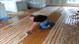 Hand Scrape Your Hardwood Floors [upl. by Novj]