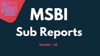 How to Create SSRS Sub Report with Example  Multiple Sub Reports in SSRS Tutorials for Beginners [upl. by Courtnay]