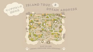 【あつ森】マイデザなしの島を散策＆夢番地更新  Completed island walk amp Dream Address update【島紹介】 [upl. by Clementina]