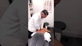 OMG 🤯 Thoracic double pisiform contact back treatments chiropractic adjustments [upl. by Eissirhc49]