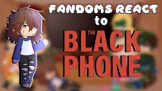 Fandoms React to The Black Phone  GCRV  Finney Blake [upl. by Amoreta690]