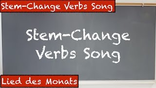 StemChanging Verb Song  Lied  Deutsch lernen [upl. by Egwan]