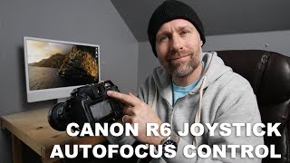 How to use Canon R6 joystick to control Autofocus [upl. by Ahsinyd787]