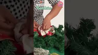 Decoración con Personalidad Añadiendo Toques Únicos a tu Guirnalda 🎅 facil navidad manualidades [upl. by Stacee441]