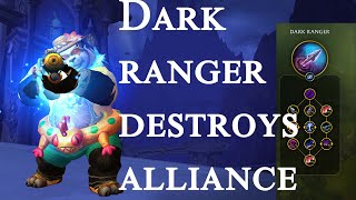 Dark ranger destroys alliance  Marksman hunter pvp the war within [upl. by Gnuhp362]