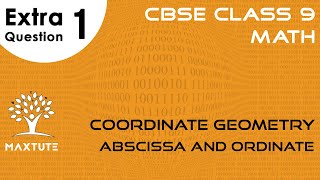 Coordinate Geometry  CBSE Class 9 Math  Abscissa and Ordinate  x axis and y axis [upl. by Mcgraw563]