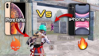 iphone xs max vs iphone 11 pubg test 2023  4finger full gyro  10 Raith Gaming [upl. by Zea]