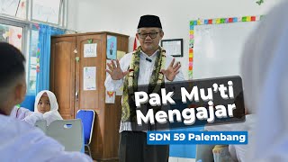 Pak Muti Mengajar di SDN 59 Palembang [upl. by Cordle]