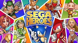 SEGA Heroes launch trailer [upl. by Weinrich539]