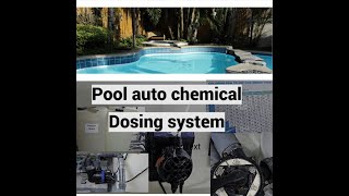 Pool Auto chemical dosing system pool water chemicals ORP chart swimmingpool maintenance [upl. by Nagram]