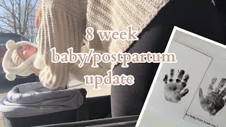 Life with 2under2  8 week baby update [upl. by Ordnazil564]