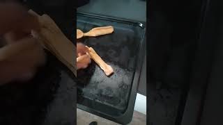 Kuukkeli kitchen invention woodenspoon spatula bushcraftcooking [upl. by Nahtanhoj]