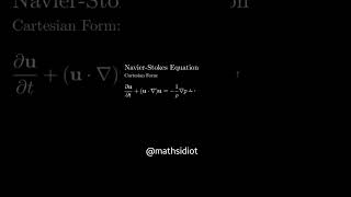 navier stoke equation [upl. by Llet]