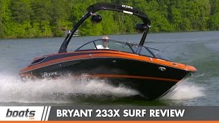 Bryant 233X Surf Boat Review  Performance Test [upl. by Otrebliw945]