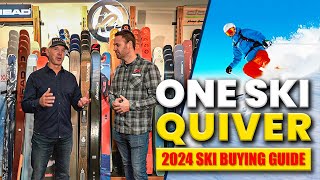 The One Ski Quiver 2024  The Best All Mountain Ski Buying Guide [upl. by Esilram468]