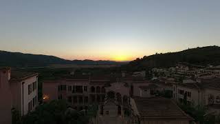 timelapse sunset at Cap Vermell Grand Hotel on Mallorca Spain  28th August 2022 [upl. by Stempson246]