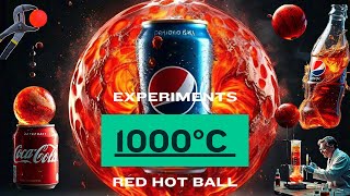 2 Mind Blowing Secrets to Destroying Soda with 1000 Degree BALL [upl. by Ajram]