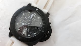 PANERAI Submersible Marina Militare Carbotech™ 47mm [upl. by Iv]