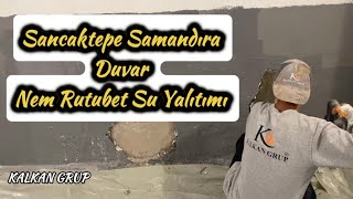 Sancaktepe Samandıra Duvar Nem Rutubet Su Yalıtımı [upl. by Formica358]