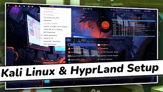 Make Your Kali linux Desktop Look Professional  Amazing Kali Linux And HYPRLAND Setup [upl. by Allerie]