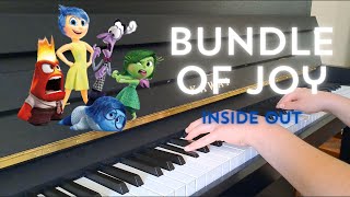 Inside out  Bundle of Joy  piano cover free sheet music [upl. by Faunia258]