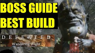 How to defeat quotWandering Wightquot Black myth Wukong Boss Guide  Walkthrough [upl. by Nnayllehs]