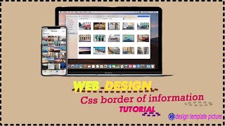 Css border of information [upl. by Akierdna]