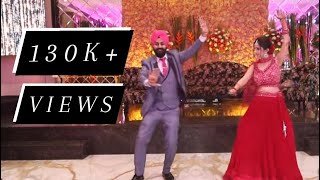 TARAN amp JASPREET  PUNJABI COUPLE  DANCE PERFORMANCE  TERI JATTI  GUDDIYAN PATOLE  SOHNE LAGDE [upl. by Comras]