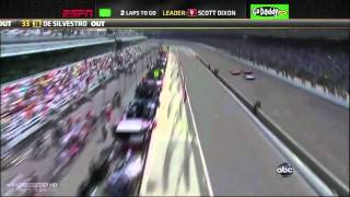 Crash BREAKDOWN Takuma Sato VS Dario Franchitti 2012 Indy 500 [upl. by Mcclure230]